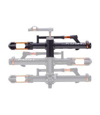 Kuat NV Add-On 2.0 - 2" - +1 -Bike Rack - Gray Metallic and Orange Anodize