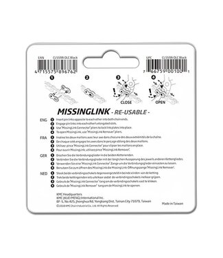 KMC CONNECTING LINK 10 SPEED 6 PER CARD