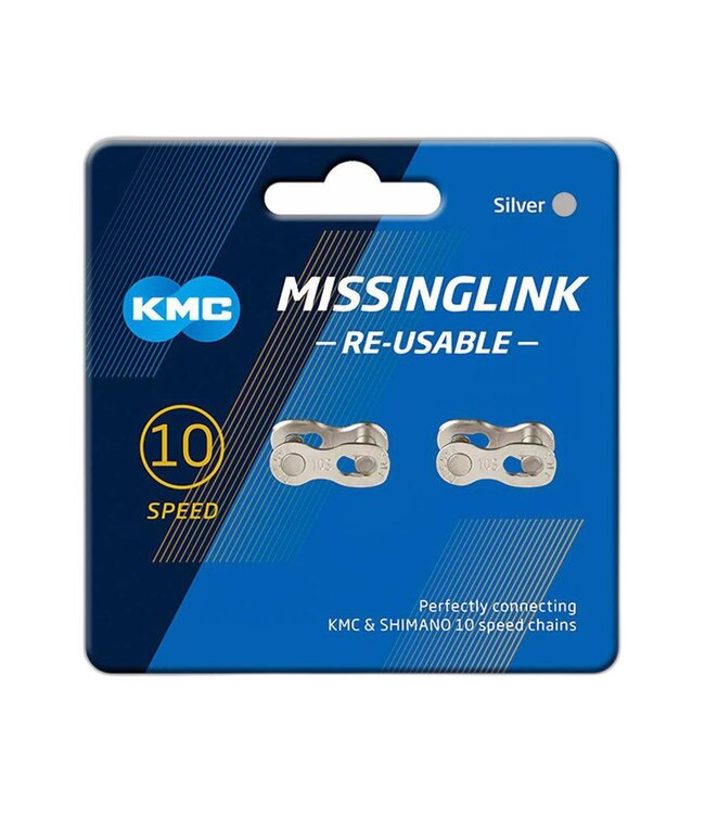 KMC CONNECTING LINK 10 SPEED 6 PER CARD