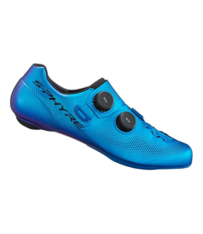 Shimano S-PHYRE RC9 - SH-RC903 SPHYRE BICYCLE SHOES - BLUE, 45.5