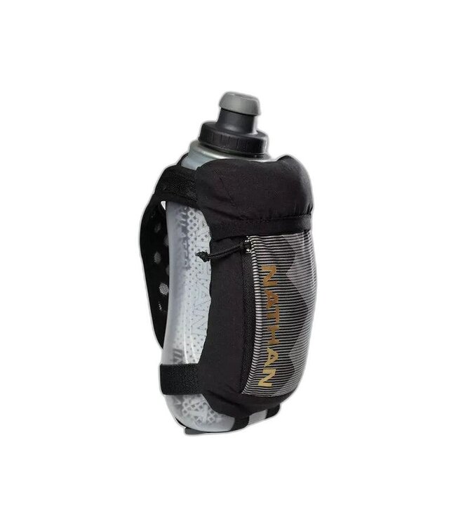NATHAN Nathan QuickSqueeze View Insulated Handheld 18oz Black/Marine Blue