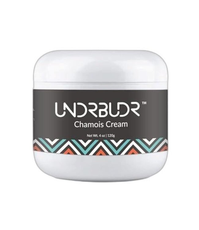 UNDRBUDR Chamois Cream, Anti-Chafe, Ultra Low Friction, Naturally Enriched, 4.0oz