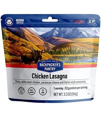 Back Packer's Chicken Lasagna