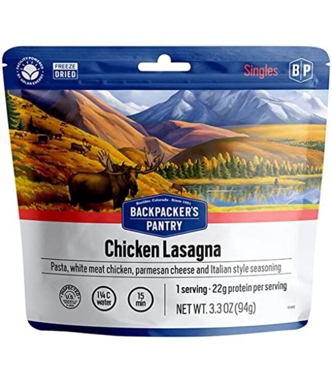 Back Packer's Chicken Lasagna