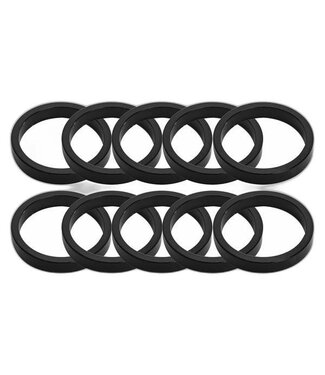 HEAD PART OR8 SPACER ALY 10mmx1-1/8BK BGof10