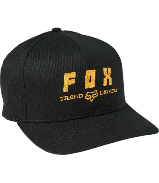 FOX RACING Fox TREAD LIGHTLY FLEXFIT HAT [BLK] L/XL