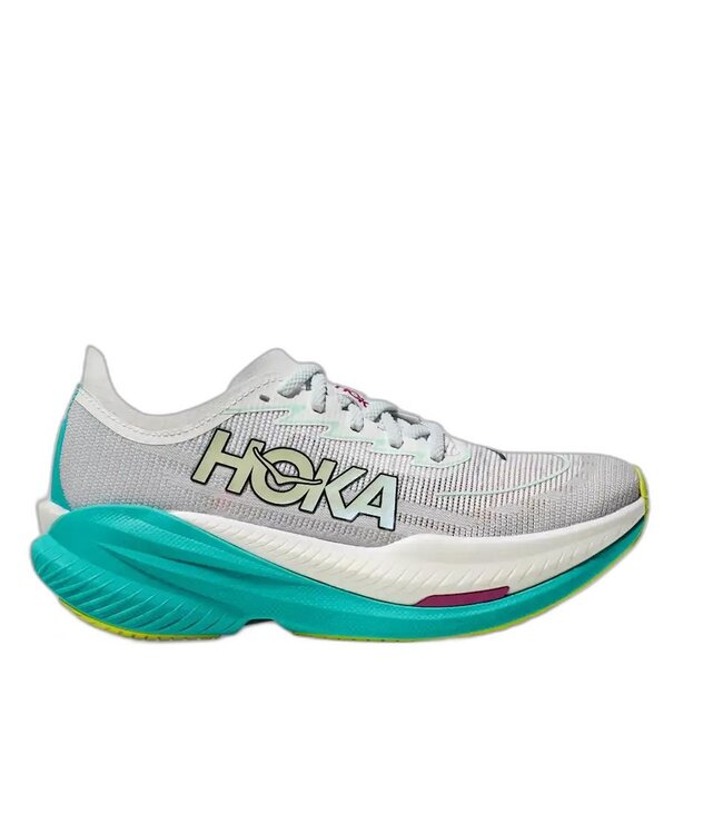 HOKA W MACH X 2 FROST / ELECTRIC AQUA 07.5B