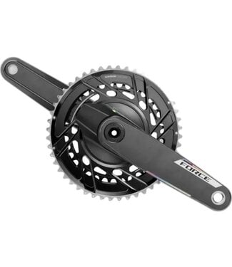 SRAM Sram Crankset w/Power meter spider FORCE AXS E1 DUB 165mm - Thread Mount 5037T (BB not included)