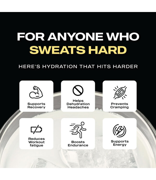 EC Sports, Hydrate Electrolyte Powder Piña Colada, 260 Grams