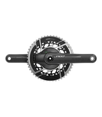 SRAM SRAM RED AXS Power Meter Crankset - 170mm, 2x 12-Speed, 48/35t, 8-Bolt Direct Mount, DUB Spindle Interface, Natural Carbon, E1