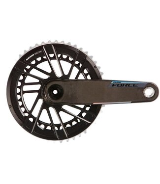 SRAM SRAM Force Crankset - 165mm, 12-Speed, 48/35t, 8-Bolt Direct Mount, DUB Spindle, Carbon, E1