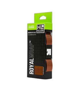 Hi Line Royal Wrap Bar Tape 2.5mm Classi Brown