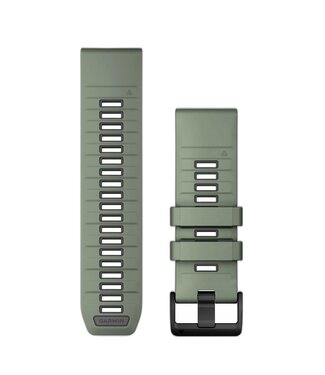 GARMIN Garmin QuickFit® 20 Watch Bands Willow/Fog Gray Silicone