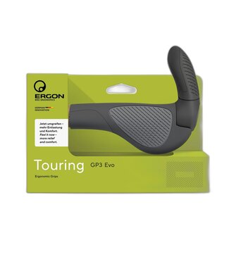 Ergon GP3 Evo Grips - Lock-On, Large, Black