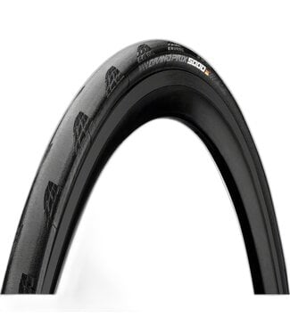 Continental Grand Prix 5000 Tire - 700 x 28, Clincher, Folding, Black/Transparent, BlackChili, Vectran Breaker, LazerGrip, ACT
