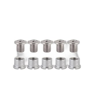 CHAINRING BOLT SET OR8 DBL STL CP