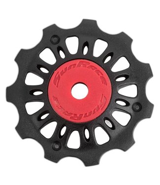 DER PART SUNRACE PULLEY SP856 11T RESIN/SEALED BEARING