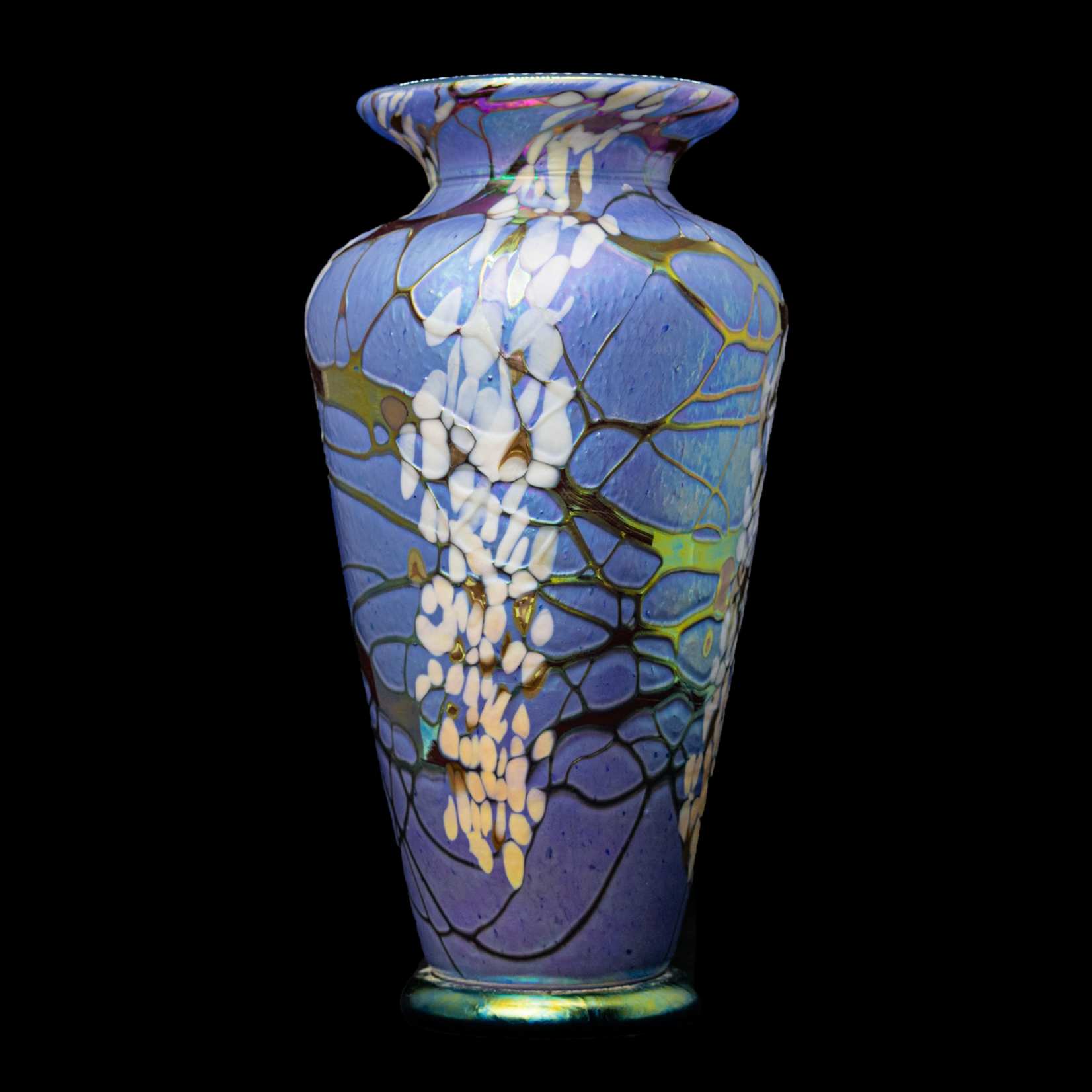 Vines Art Glass: Traditional Vase