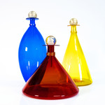 Vetro Vero:  Original Jewel Tone Bottles