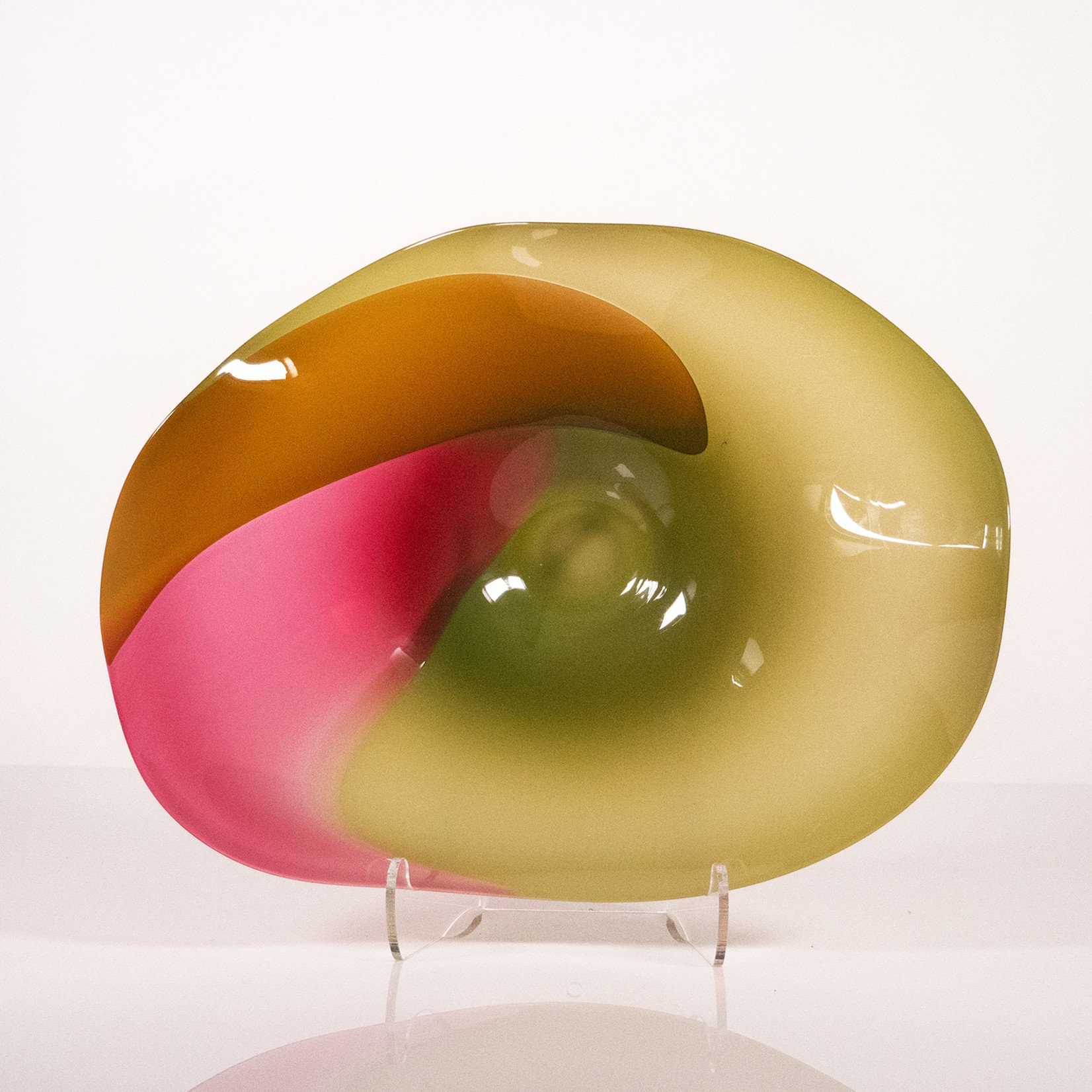 Krystyna Glass:  Deco Platter