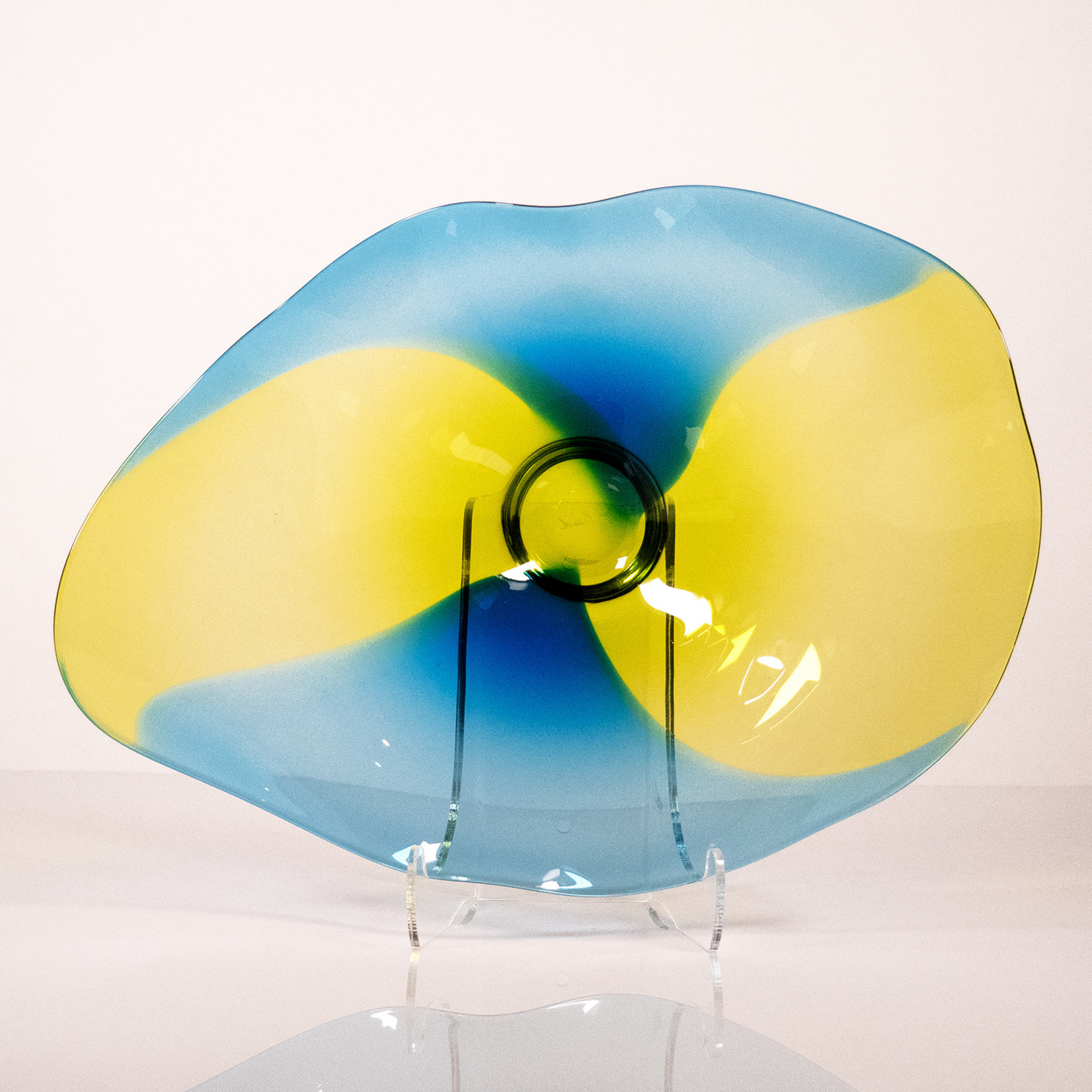 Krystyna Glass:  Deco Platter