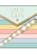 Life is Better W/ Cats Notepad