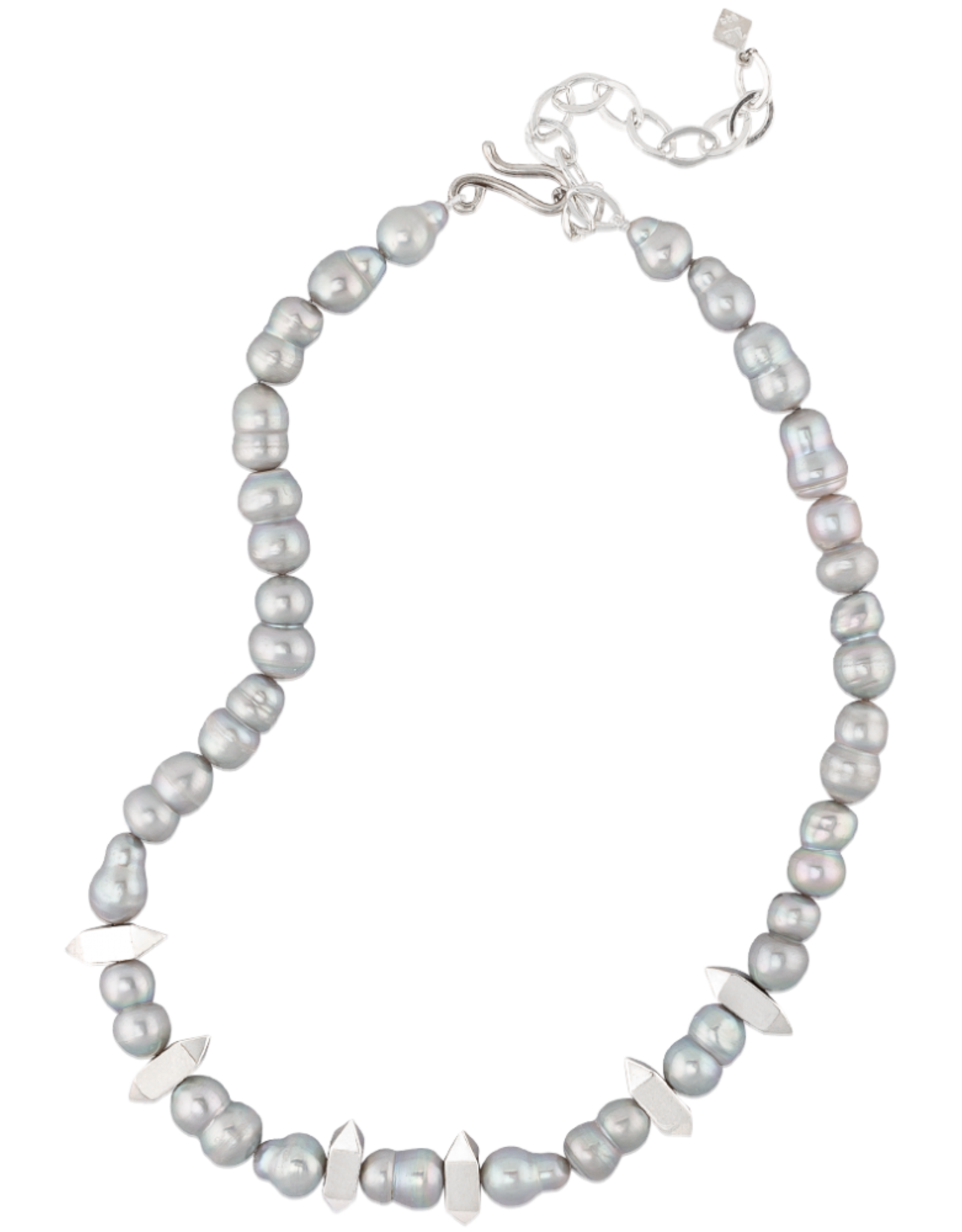 Mignon Faget Pylon Pathway Freshwater Pearl Necklace
