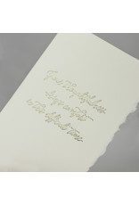 Oblation Papers & Press Comfort Sympathy Glimmer Note Letterpress Card