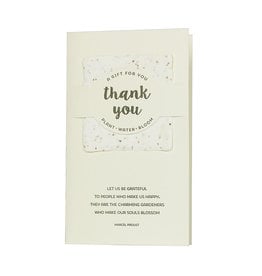 Oblation Papers & Press Thank You Wildflower Mix Letterpress Card