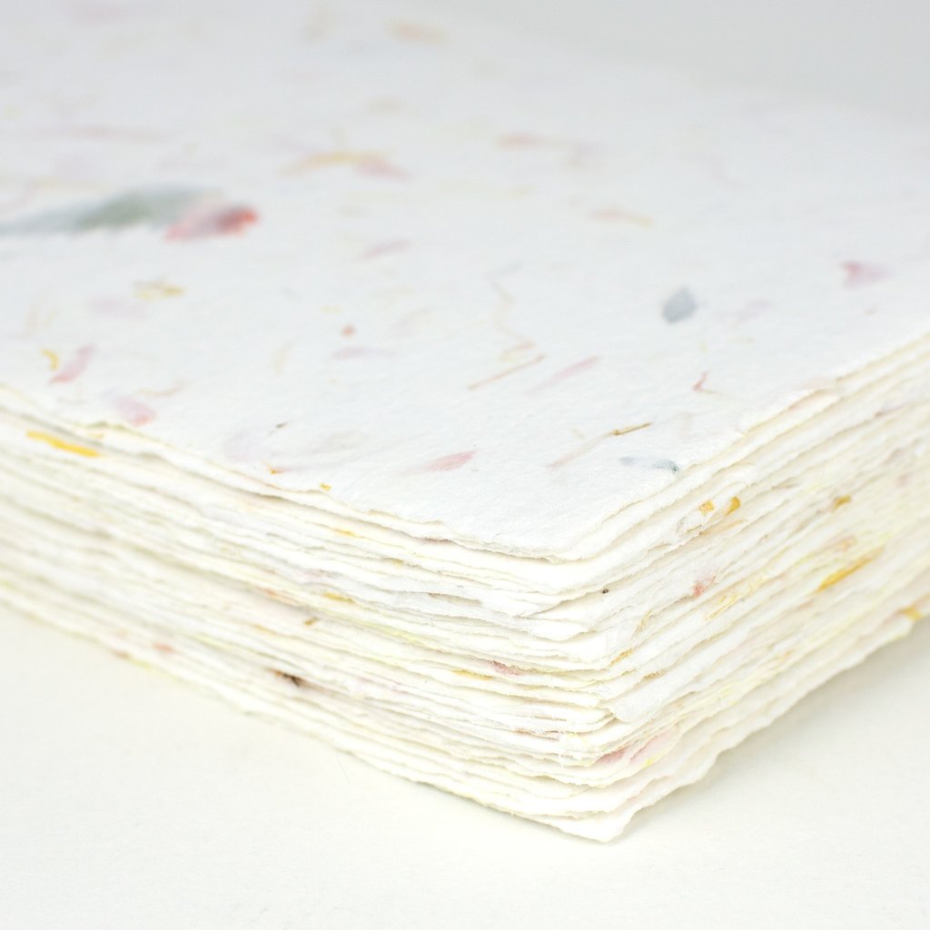 Oblation Papers & Press White Handmade Paper Sheet