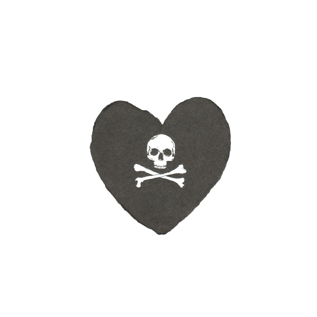 skulls and hearts