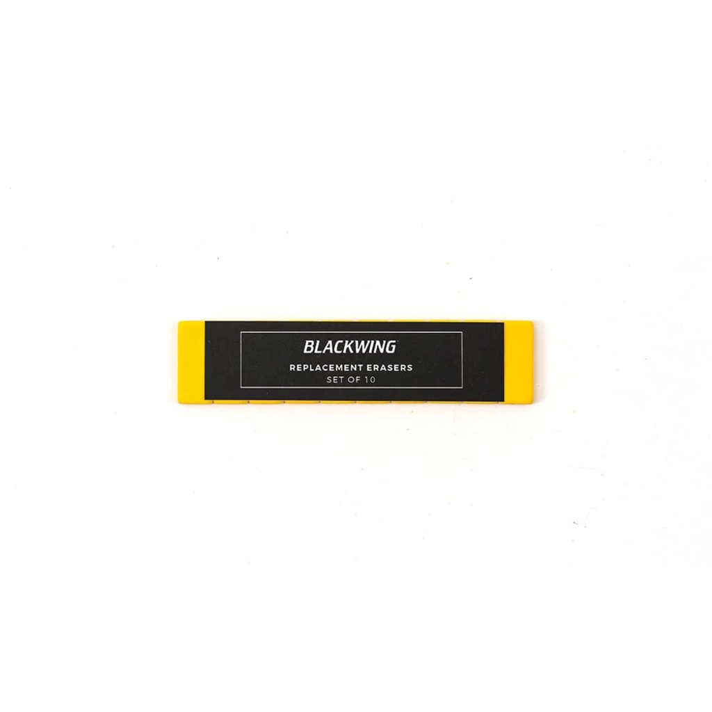 10 Count Blackwing Replacement Erasers Orange