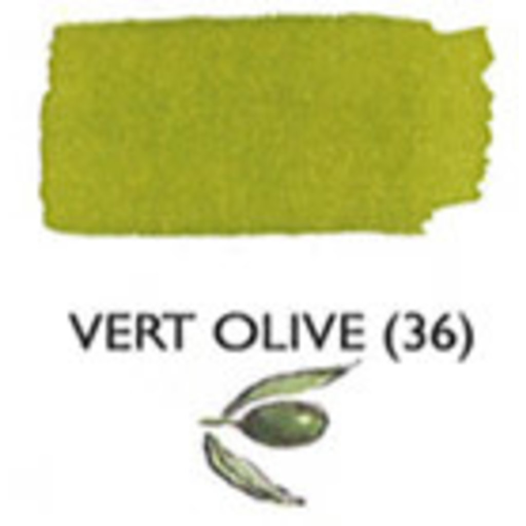 J. Herbin Herbin Vert Olive Bottled Ink 30ml