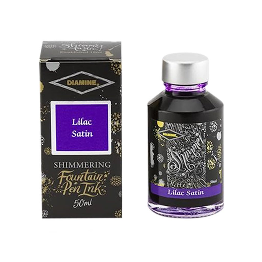 Diamine Diamine Shimmer Lilac Satin Bottled Ink 50ml