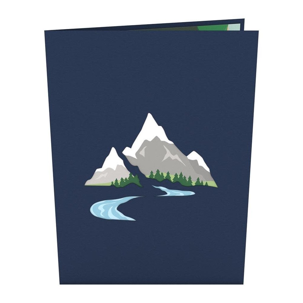 Lovepop Mountains Pop-Up Card
