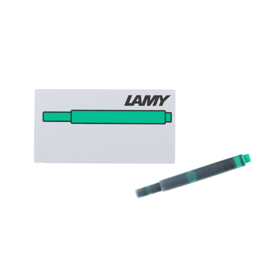 Lamy Ink Cartridge Green oblation papers & press