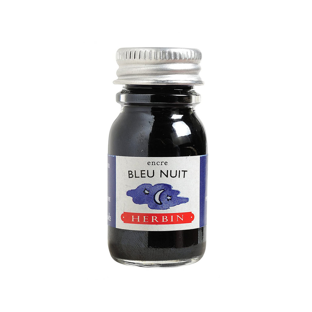 J. Herbin Herbin Bleu Nuit Bottled Ink 10ml