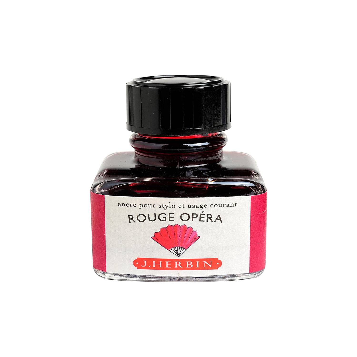 J Herbin 1670 Rouge Hematite Bottled Ink 50ml - oblation papers & press