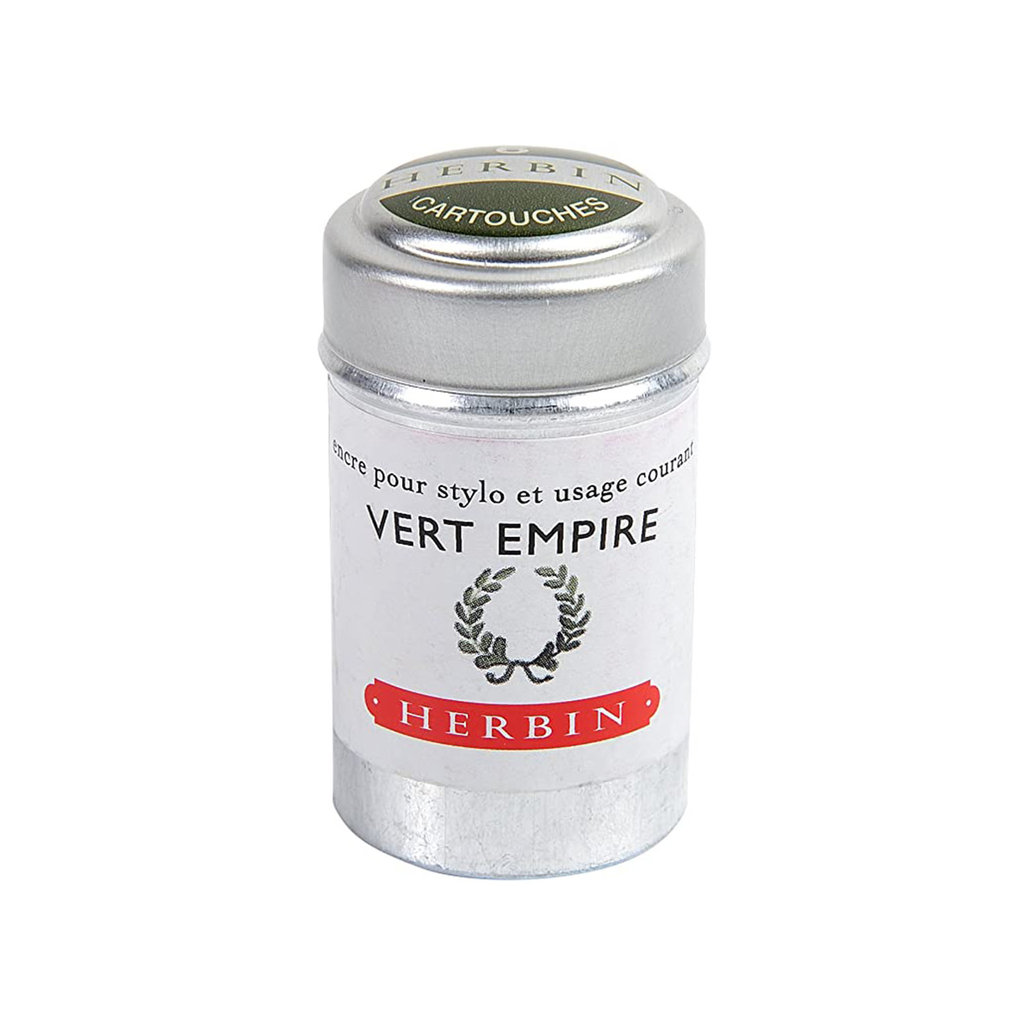 J. Herbin Herbin Vert Empire Ink Cartridges