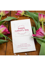 Oblation Papers & Press Mother's Day Wildflower Mix Letterpress Card