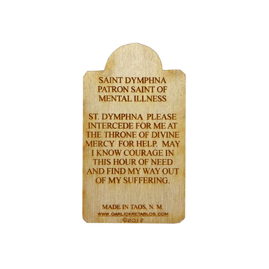 saint dymphna patron saint of mental illness oblation papers & press