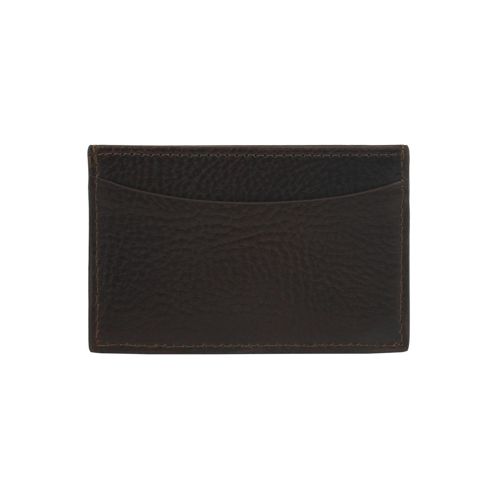 Slim Design Card Case - Brown Vachetta Leather