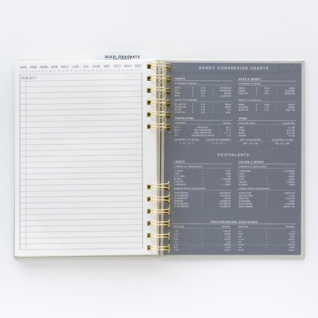 Designworks Standard Issue Notebook No. 12 Black