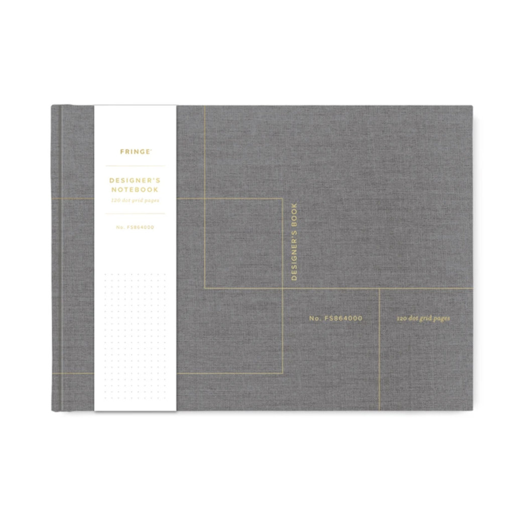 Fringe Cloth Designer Grid Notebook