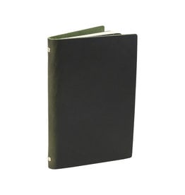 Goby Design Leather Pocket Notebook - Hunter Green