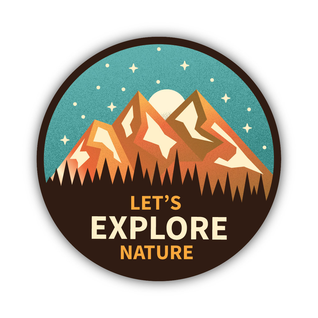 Stickers Northwest Let's Explore Nature