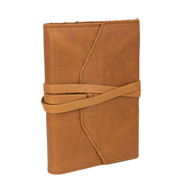 Manufactus Laccio Refillable Cognac Leather Journal 5 x 7