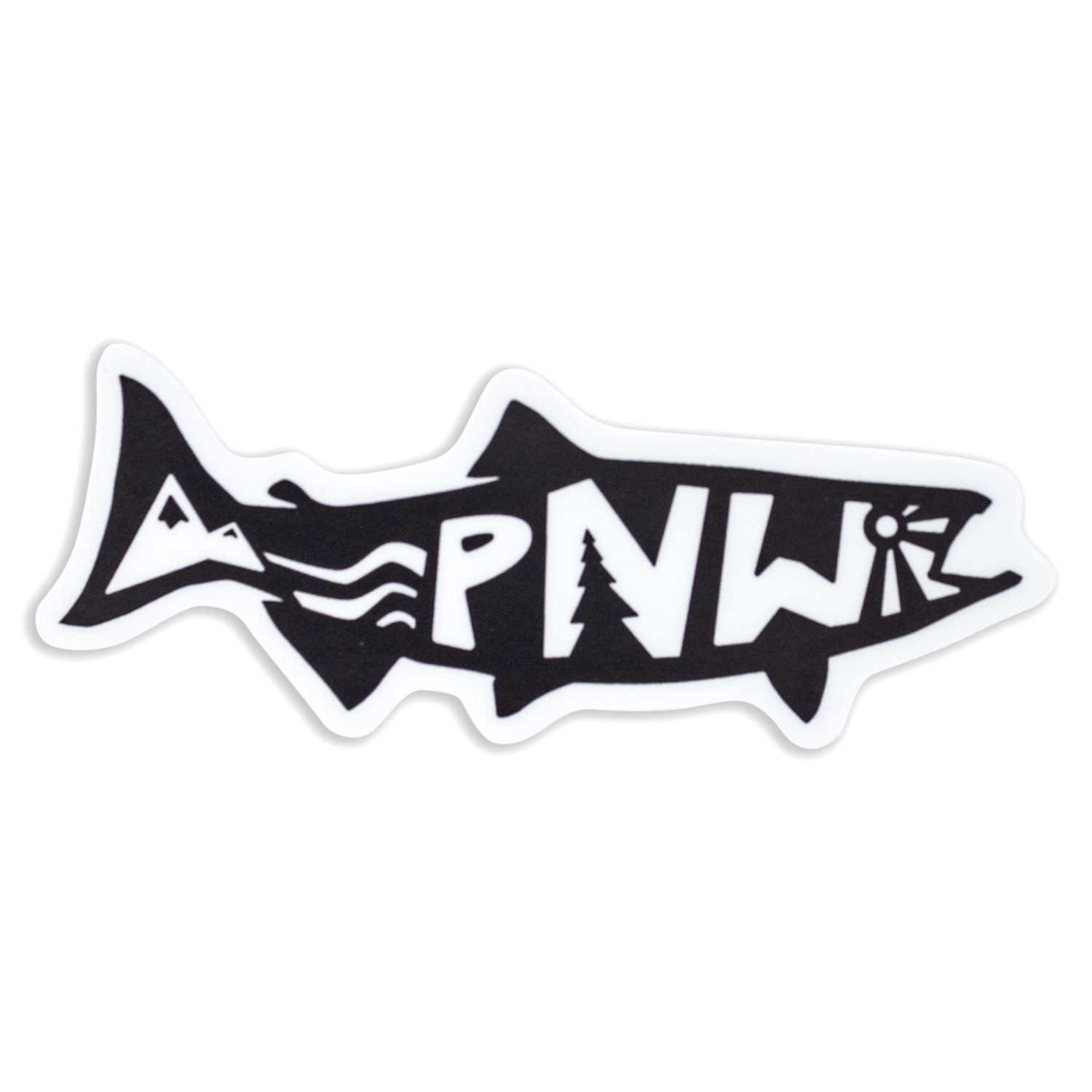 Pnw Fish Sticker Oblation Papers Press