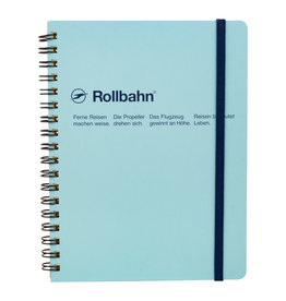 Rollbahn Rollbahn Spiral Large Notebook Sky Blue