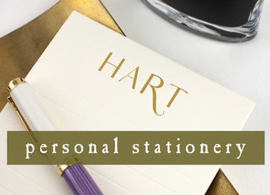 personal stationery